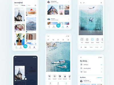Photo Editor Apps | Design Exploration app design design app mobile app mobile app design photo photoeditor photography ui uidesign ux uxdesign