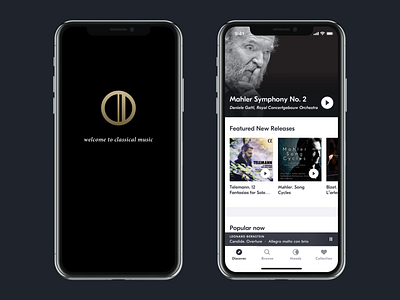 IDAGIO Home ios ui