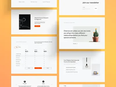 Muir – UI Kit for Sketch and Figma agency website clean ui creative design custom desktop grid interface minimal design minimalism portfolio pricing testimonials trend 2020 typography ui ux website design whitespace