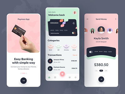 Fintech App app app design appdesign banking app bill pay app finance app finech fintech app ios ios app ios app design mobile mobile app mobile design mobileapp online banking app payment app wallet app