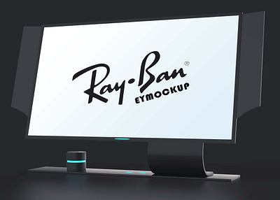Free Monitor Tv Logo Mockup download mock up download mockup mockup mockups psd