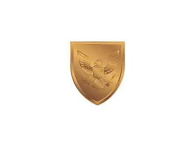 EAGLE SHIELD design eagle logo graphic design shields