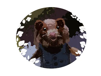 Portrait of the felted toy adobe adobe photoshop cute cute animal cute art cute illustration digital digital art digital draw digital drawing digital illustration digital painting digitalart felt felted photoshop raster toy toy story toys