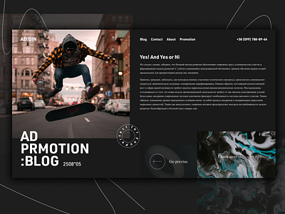 AD PRMOTION : BLOG | REVOLUTION comment design designs inspiration like minimal typography ui ui design uiux ux