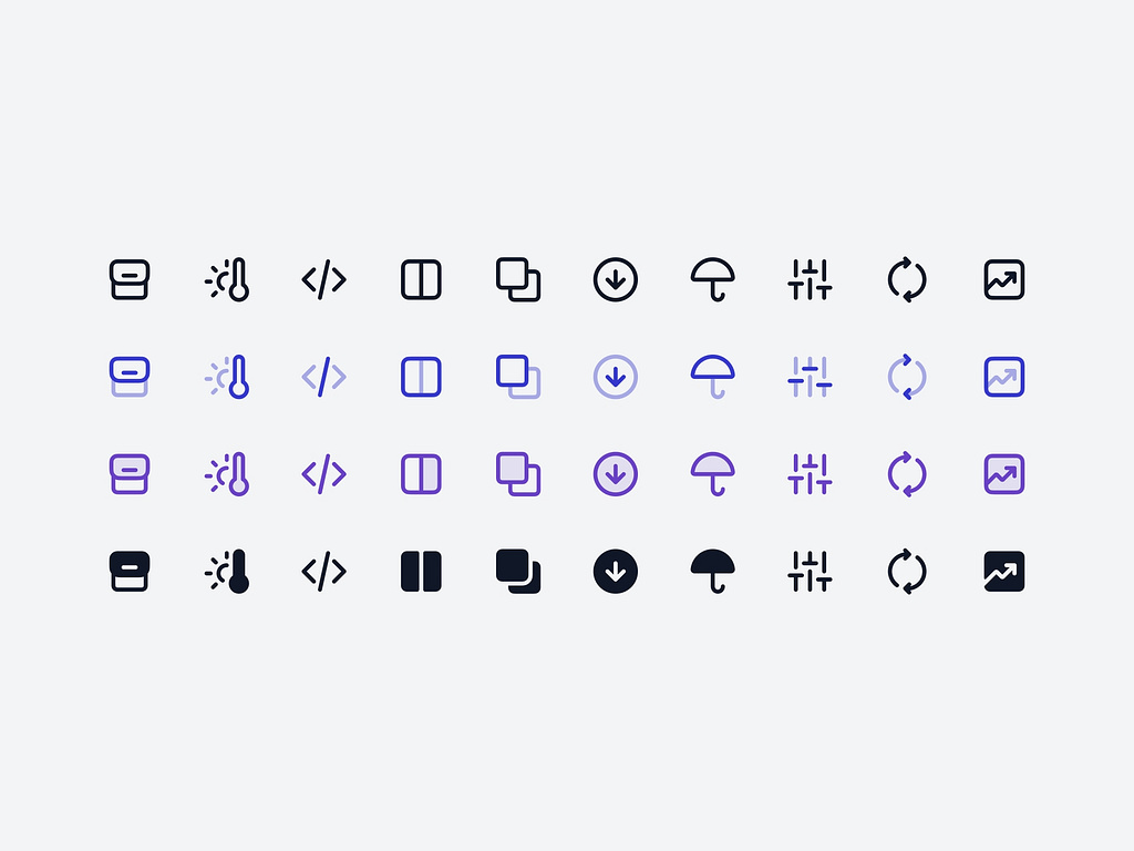 Untitled UI Icons — 4,600+ essential UI icons by Jordan Hughes® on Dribbble