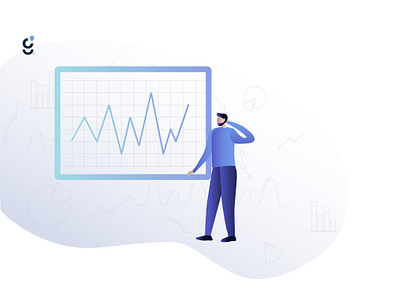 Unprecedent demand analysis analytic charts data gradients graphics grocery illustration illustrator newnormality study surprise surprised ui