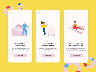 Stuck at Home Illustrations for UX Design free freebies illustration illustration design illustrations illustrations／ui illustrator system ui ux