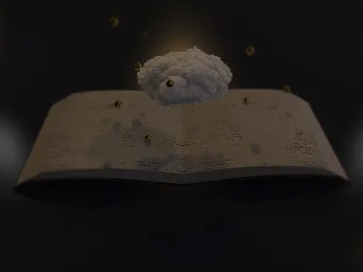 3D Cloud Compositing - Book Artwork 3d 3d art aesthetic artwork book 3d artwork book 3d cloud book artwork cinema4d cloud cloud 3d cloud 3d artwork cloud artwork cloud artwork 3d cloud3d design guga tevdorashvili hardy photoshop redshift