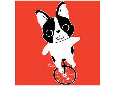 Cute boston terrier animals boston terrier cartoon character design characters children illustration cute design dog doodle funny illustration pet pet illustration play playtime puppy sketch