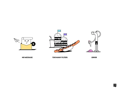 Empty branding design empty emptystates icon illustration lineart lines monochrome vector