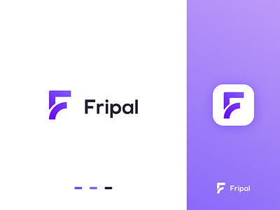 Fripal Logo mark abstract brand brand design branding creative logo f logo icon letter icon letter logo logo logo design logos logotype minimalist modern modern logo 2020 monogram logo payment symbol transfer