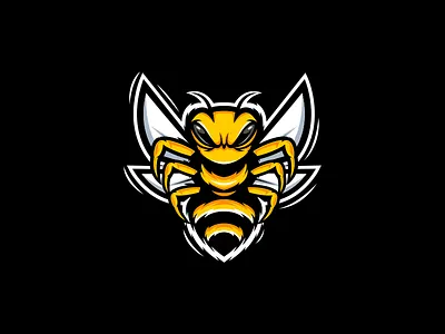 angry bee angrybee bee branding illustration logo logo inspiration logodesign logoidea logoinspiration logoinspirations logos mascot vector