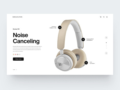 Bang & Olufsen concept web adobe illustrator adobe xd app design clean design ios mobile ui ux webdesign