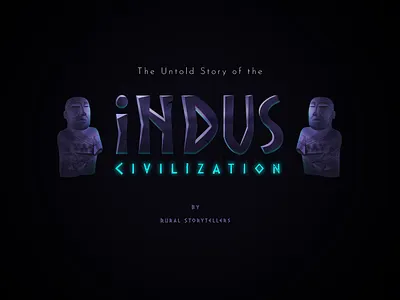 Cover Page civilization design illustration indusvalley logo rural vector