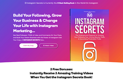 Jeremy McGilvrey Instagram Account branding design jeremy mcgilvrey landing pages sales funnel