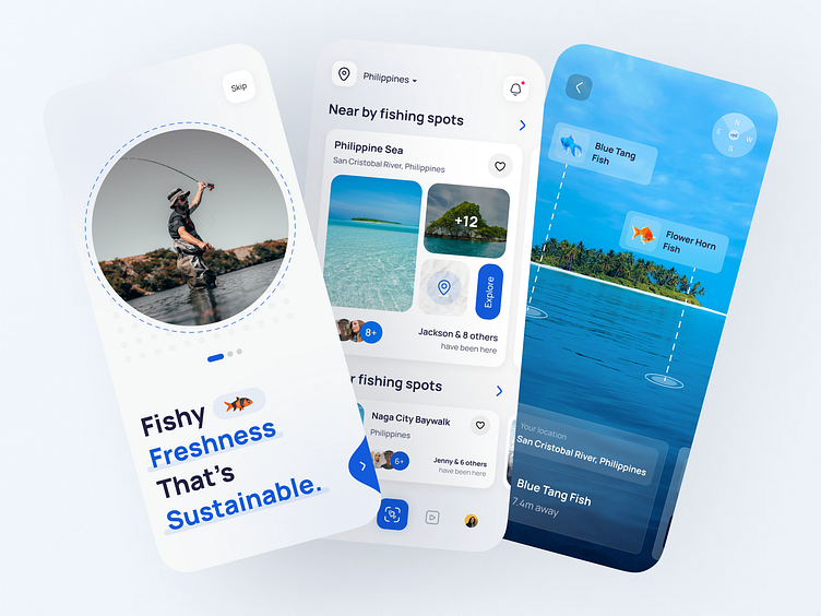 Fishing log app for Android – fish trace