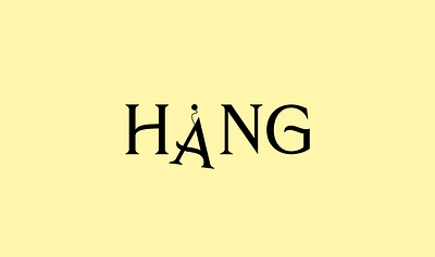 Hang branding design illustration logo minimal