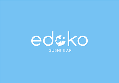 Fish logo design for sushi bar circle fish design fish fish logo fish playing tail flat japanese restaurant logo logo design logo for sale logodesign logotype minimal playful restaurant simple sushi sushi bar sushi logo vector