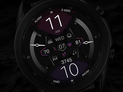 Dream 56 - Watch Face design digital electronics galaxy watch galaxywatch3 graphic design illustration modern samsung smart smartwatch sport tech technology ui watch watchface wearable