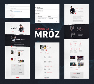 Remigiusz Mróz design graphic design rwd ui ux web development website