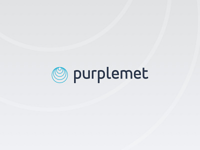 Purplemet Logo branding design identity illustrator logo tech vector