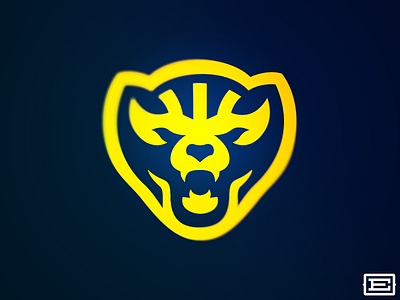 A Wolverine Concept. branding identity illustration logo michigan sports sports branding sports design sports identity sports logo vector wolverine