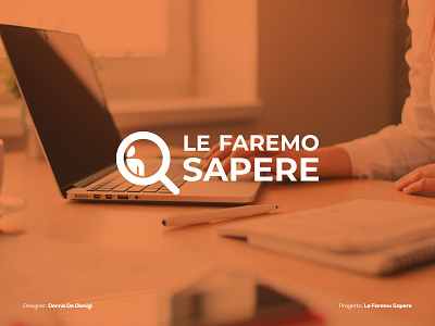 Le Faremo Sapere - Logo brand brand design brand identity design graphic graphic design info information information design job job application logo logo design logodesign logotype visual design work work in progress working workspace