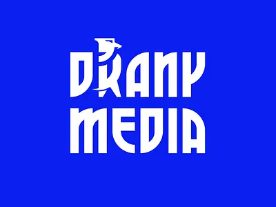 Drany Media Proposal bible verse blue branding christian comma custom type ding dran drany eagle ldk le dang khoa logo logo design media modern neon proposal saigon vietnam