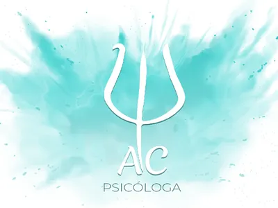 Logo Amanda Caltabiano Psicologia abstract logo logo design typography