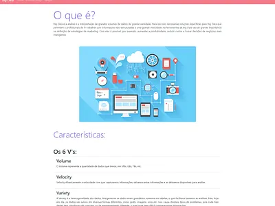 Technology Website (HTML + CSS/Bootstrap) boostrap css design html ui webdesign website