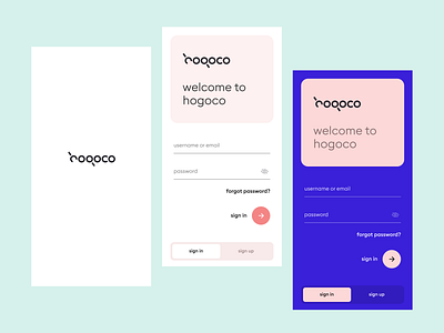 Simple Login best design studio creative design studio dhipu dhipu mathew freebie hogoco interaction design login logo design mobile app mobile ux