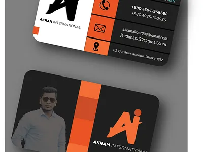 Business Card branding business card design businesscard design illustration minimal