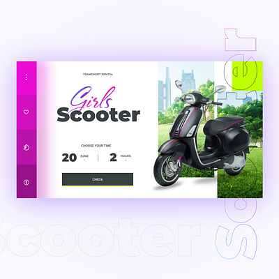 Scooter Rental Website for Girls girls modern moto motorbike motorcycle motosport sport website young life young people