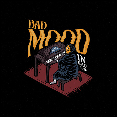 bad mood apparelbrand badge badgedesign badges branding clothingdesign design art designwork designworks illustration