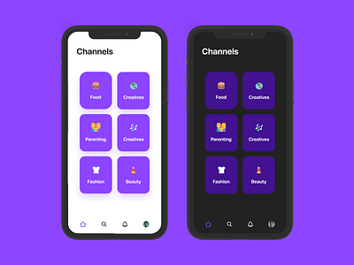 Clava App - Groupchat Channels categories channels chat chat app groupchat influencer influencer app message message app messages messaging app mobile app social app social media social media app ui ui design user experience user interface ux
