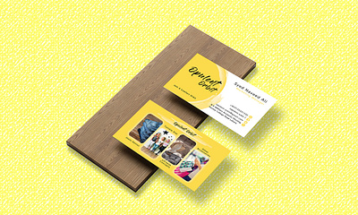 opulent orbit Business card abstract art branding businesscard design illustration modern opulent orbit typogaphy white yellow