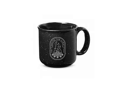 Bonfire 3 bonfire campfire fire lineart logo logs mug