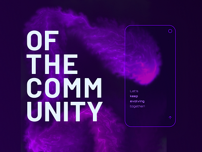 Hoy' Dribbble! pt. 3 abstraction colorhaze evolve hello dribbble inspiration interface invited mobile salute screen typography
