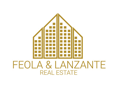 Real Estate Agency Logo Design apartment art branding building design flat house illustrator logo logo design logotype minimal real estate web