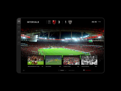 Xports android app immersive ios live mobile streaming television ui