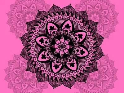 pink mandala digital art digitaldrawing mandala mandala art mandala design mandalaart mandalas