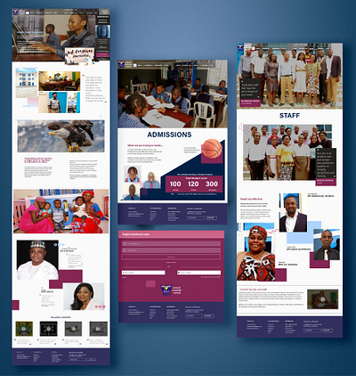 Eagles Academy website ui ux website