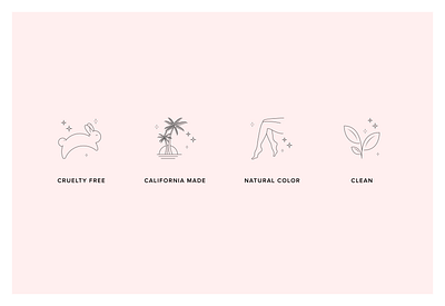 Beauty Icons icon design icons line art minimal