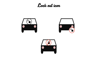 Lock out icon car car unlock car unlock icon icon icon design lock out lock out design lock out icon unlock unlock icon