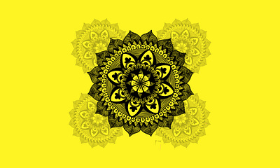 yellow mandala digital art doodle mandala mandala design mandalaart mandaladrawing mandalatherapy mandalaworld