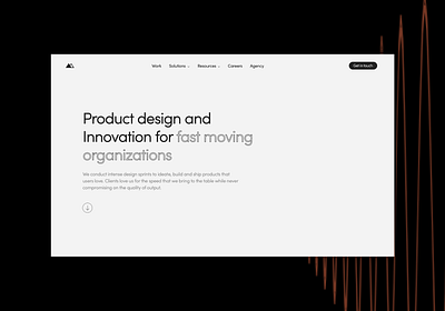 Agency Website launch metastate minimal website website design