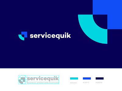 servicequik brand brand design brand identity branding branding design business design icon identity logo logo design logodesign logotype mark saas typography vector