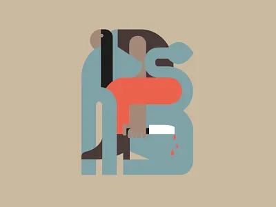 "Hate Cats" blood cat character design flat design flatdesign graphic design illustration knife vector