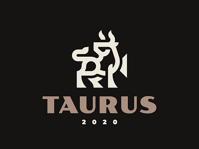 Taurus bull logo taurus