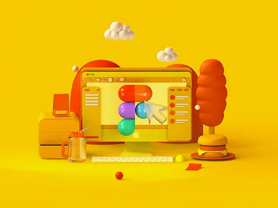 Cinema 4D UI cinema 4d figma ui